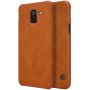 Nillkin Qin Series Leather case for Samsung Galaxy J6 (J600) order from official NILLKIN store